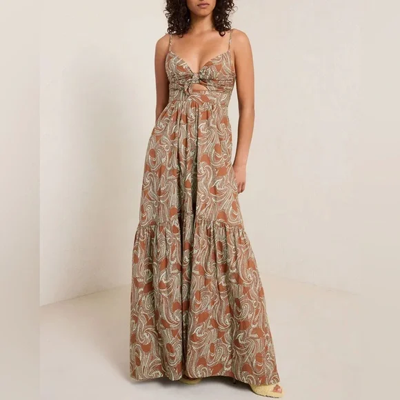 chinese dress ladies ALC Women's Laura Maxi Dress  Saint Bernard